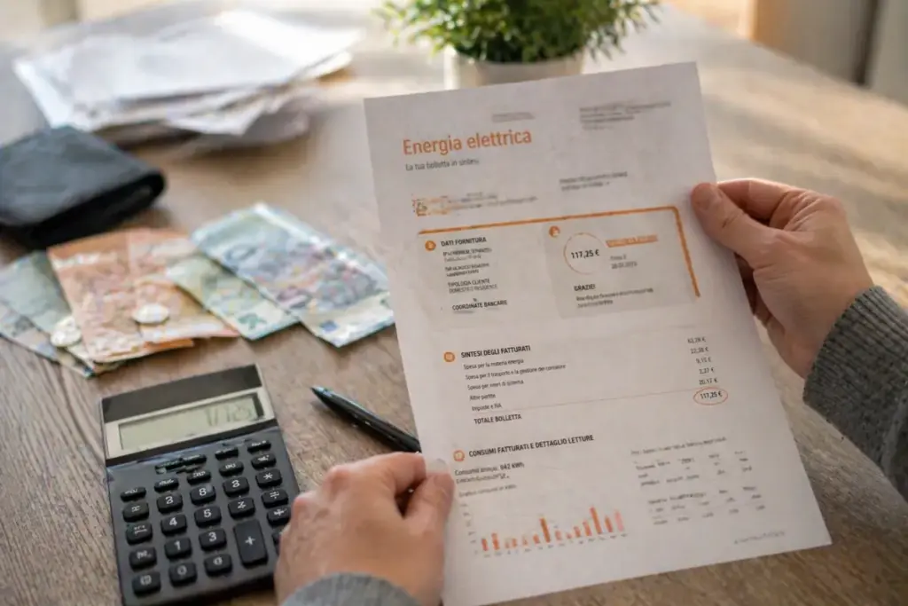 Bonus bollette 2026: i 115 euro arrivano in fattura