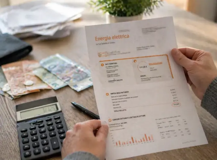 Bonus bollette 2026: i 115 euro arrivano in fattura