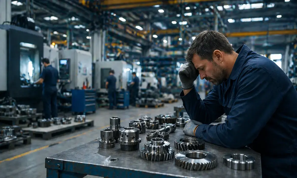 Capannone industriale in attività