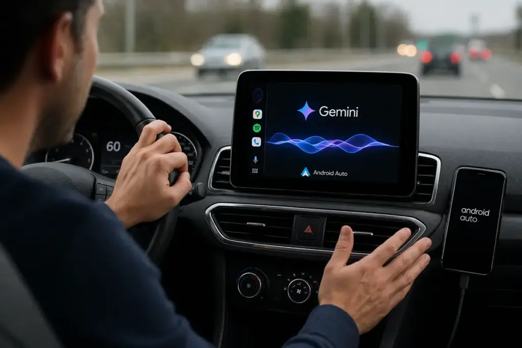 Interazione con Android Auto