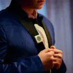 uomo che indossa Button